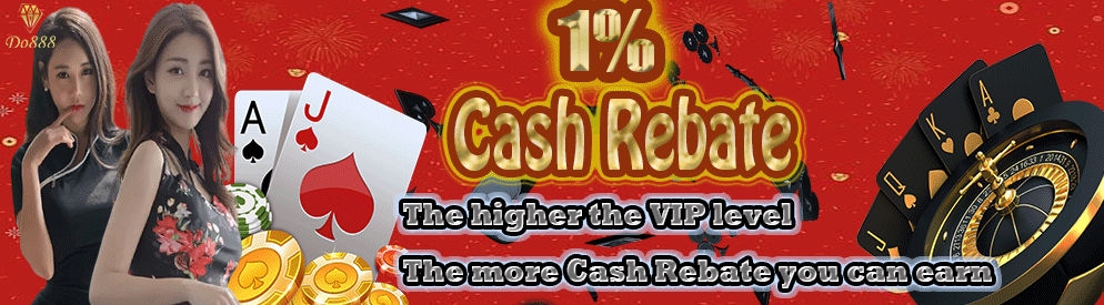 Do888｜Cash Rebate On live casino，sports betting，cockfighting game 1%💎
