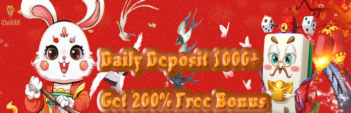 Do888｜Daily Deposit 1000+ Get 200% Free Bonus💎