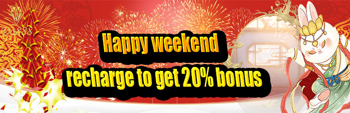 Do888｜Happy weekend, recharge to get 20% bonus 💎